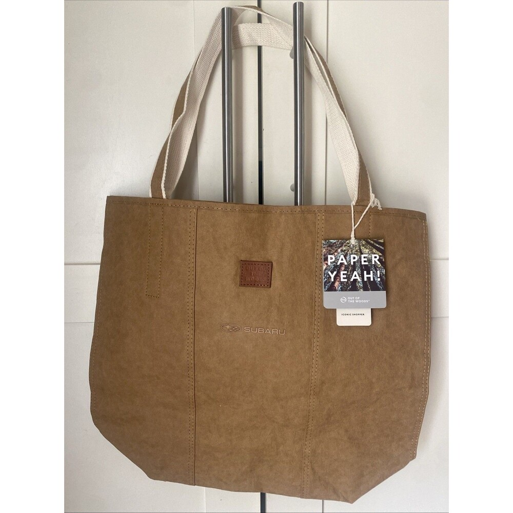 Paper Yeah! Subaru Out Of The Woods Tote Reusable Bag Washable Paper Bag NWT